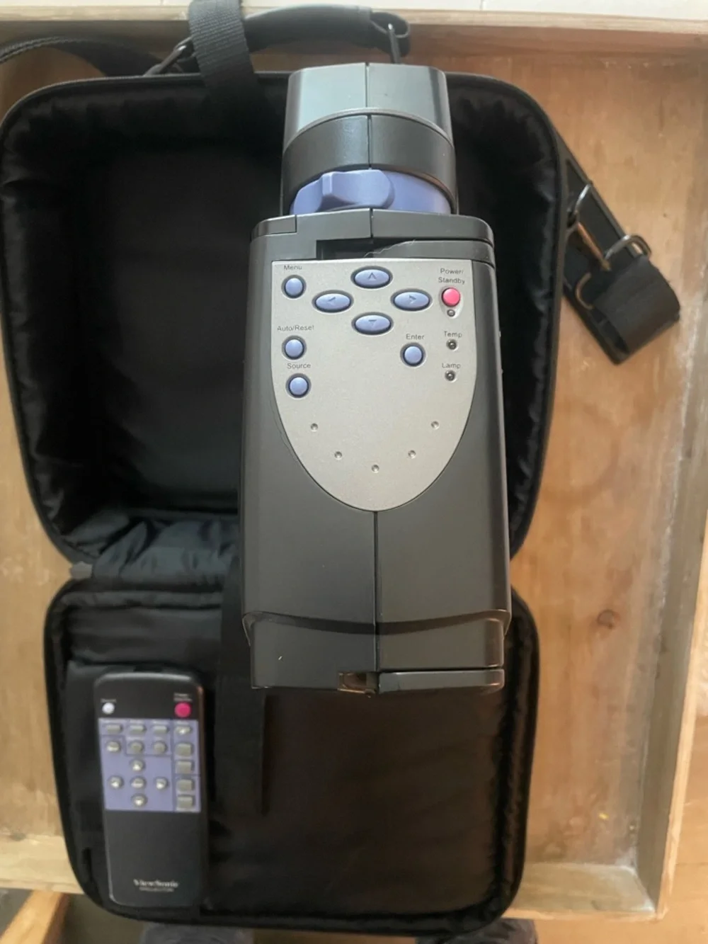 View Sonic PJ870 Black DLP Projector - Portable Presentation Projector tested